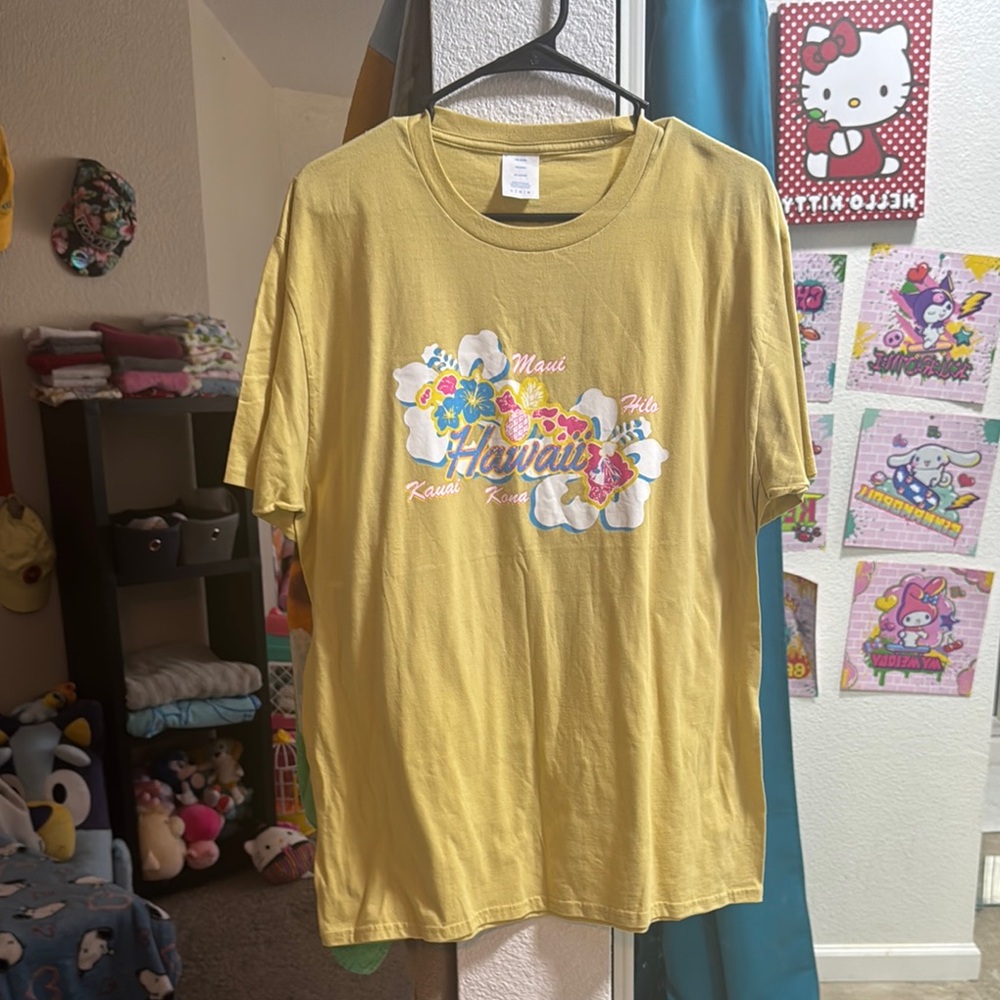 Yellow Hawaii Kids T-Shirt